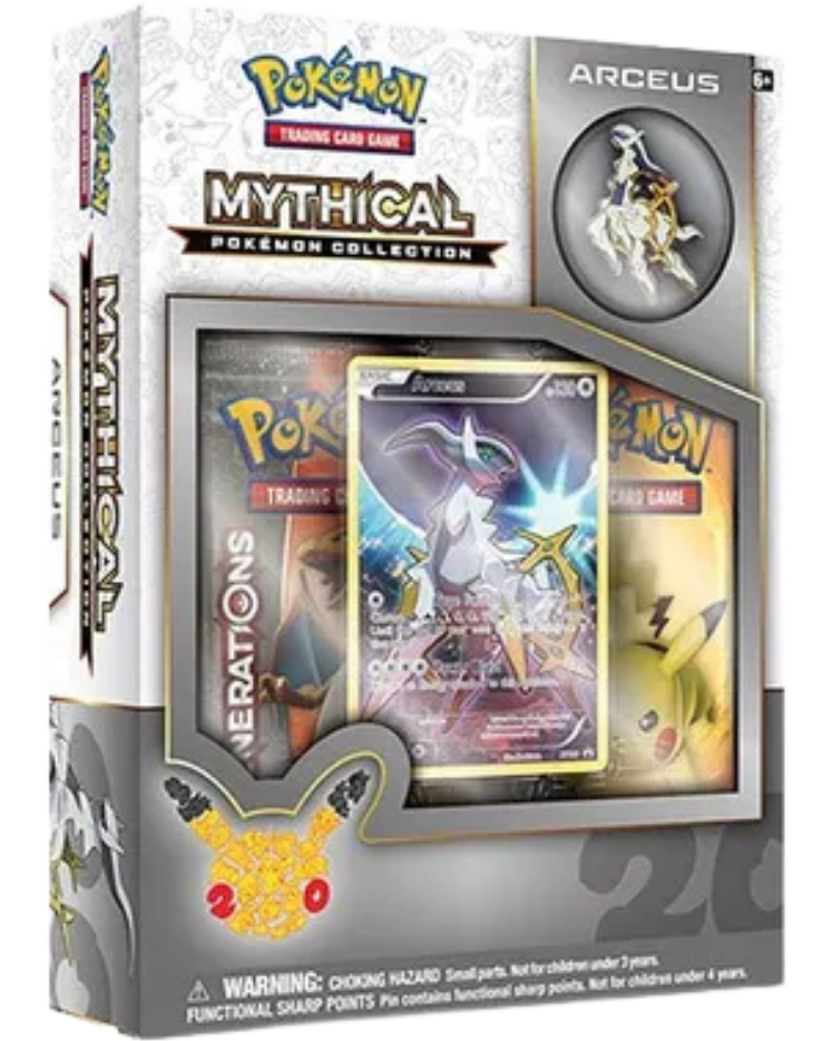 Mythical Pokemon Collection Box [Arceus]