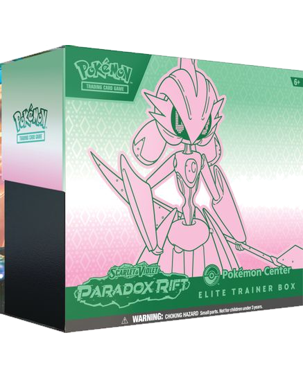 Paradox Rift Pokemon Center Elite Trainer Box (Exclusive) [Iron Valiant]