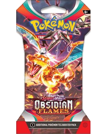 Obsidian Flames Sleeved Booster Pack