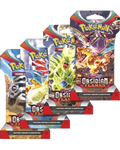 Obsidian Flames Sleeved Booster Pack Art Bundle [Set of 4]