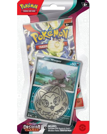 Obsidian Flames Single Pack Blister [Paldean Wooper]