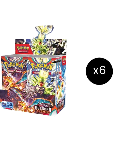 Obsidian Flames Booster Box Case