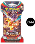 Obsidian Flames Sleeved Booster Pack Case