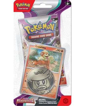Paldea Evolved Single Pack Blister [Growlithe]