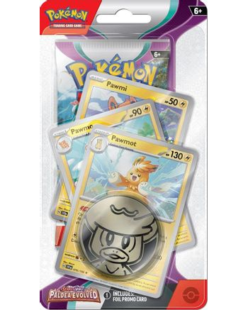 Paldea Evolved Premium Checklane Blister [Pawmot]