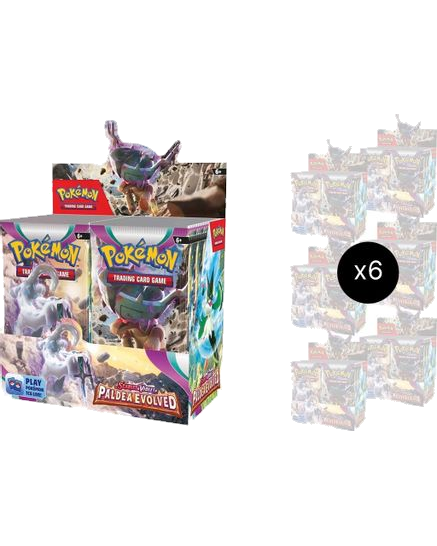 Paldea Evolved Booster Box Case