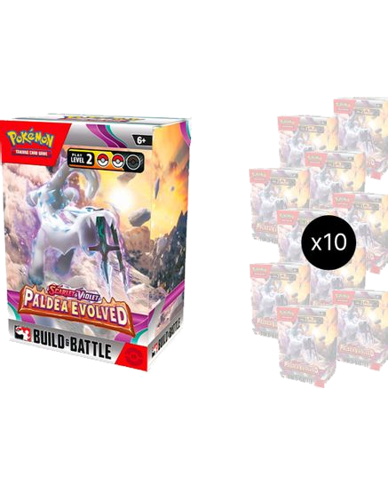 Paldea Evolved Build & Battle Box Display