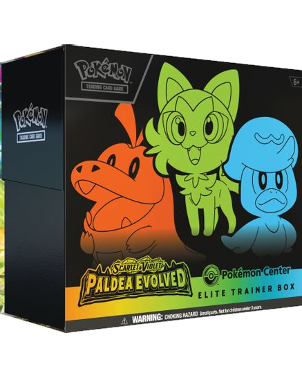 Paldea Evolved Pokemon Center Elite Trainer Box (Exclusive)