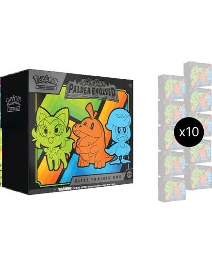 Paldea Evolved Elite Trainer Box Case