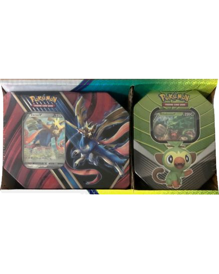 Legends of Galar Tin + Galar Partners Tin 2-pack [Zacian V/Rillaboom V] (Retail Exclusive)