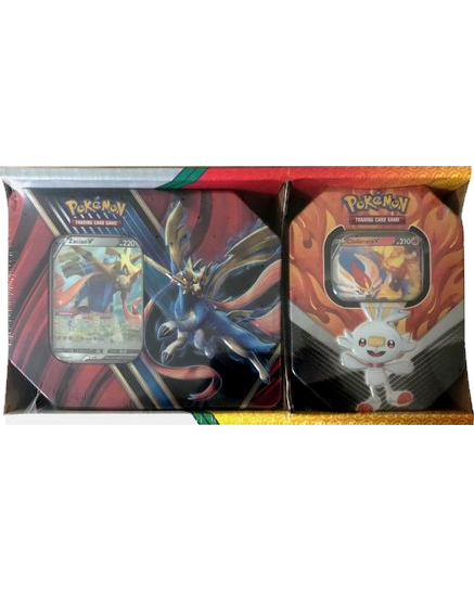 Legends of Galar Tin + Galar Partners Tin 2-pack [Zacian V/Cinderace V] (Retail Exclusive)