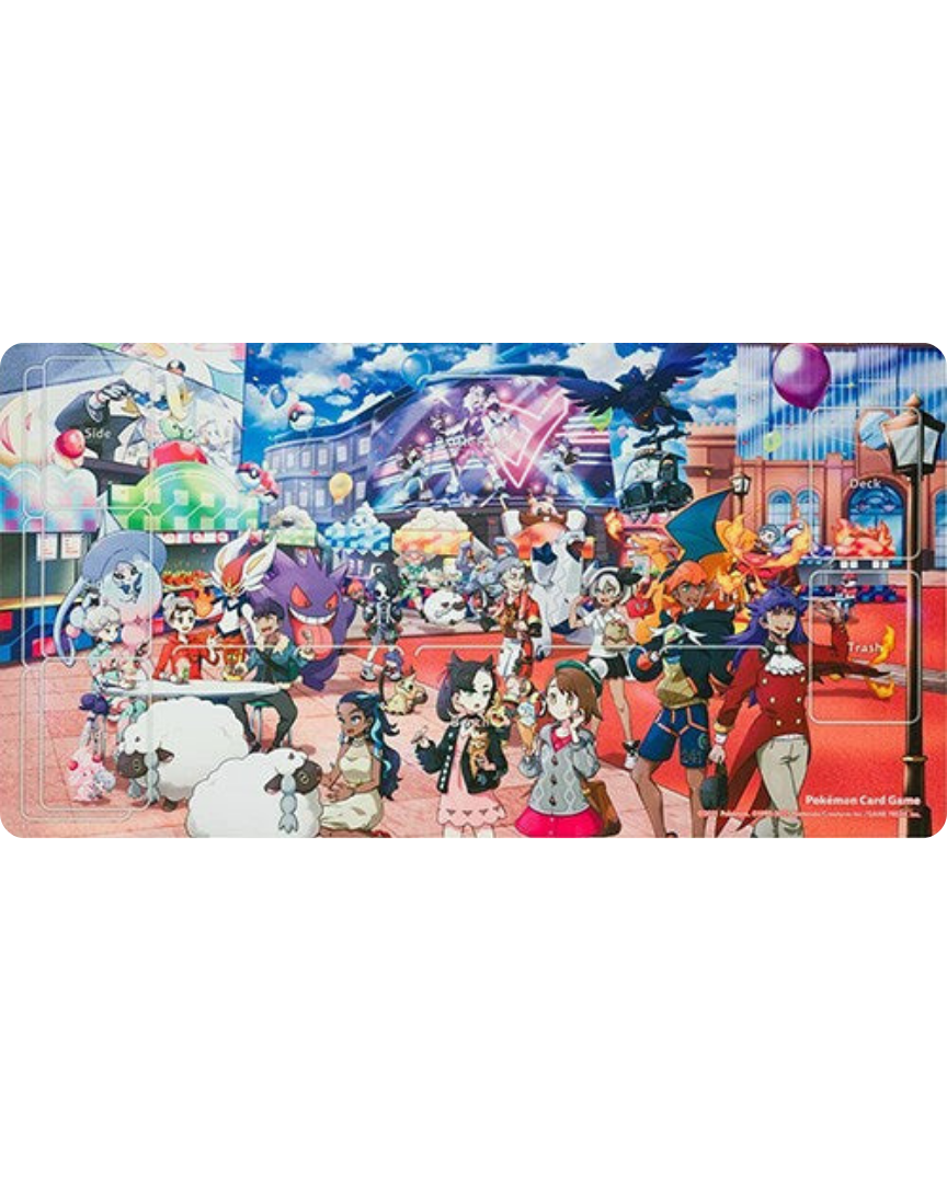 Playmat - Pokemon Trainers Off Shot!