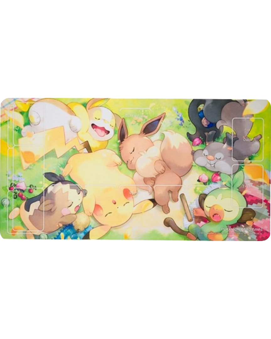 Playmat - Pikachu & Eevee “Thank you everyone”