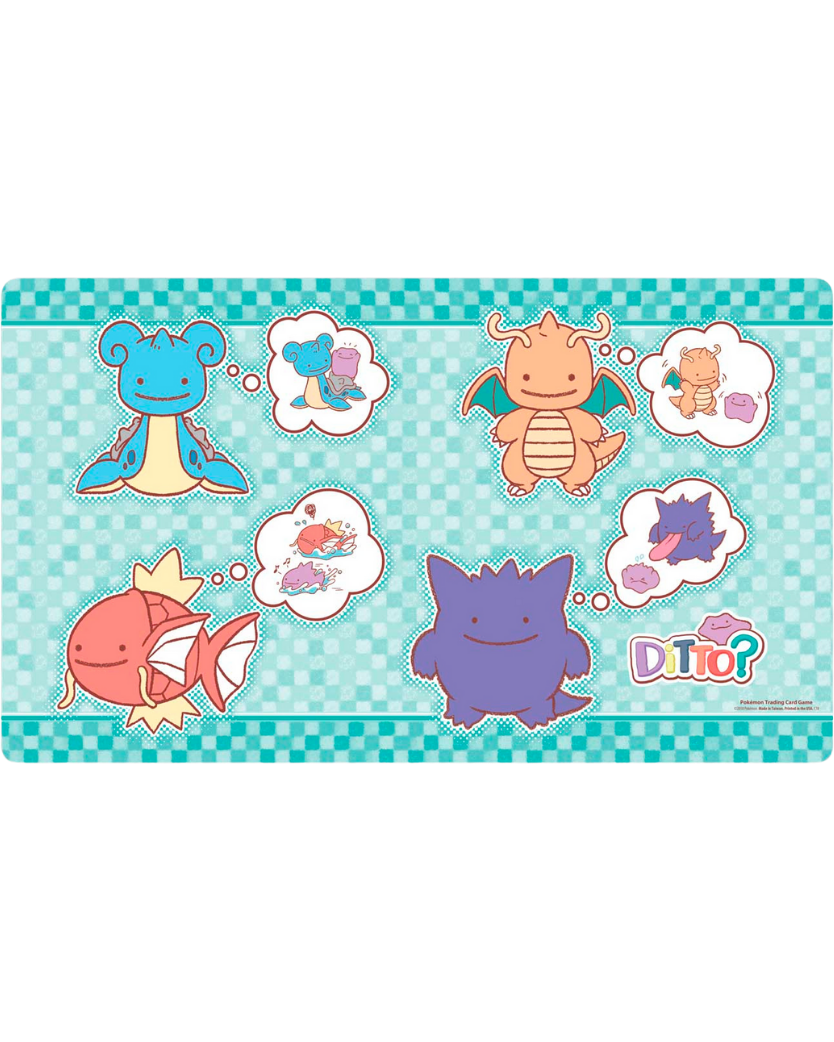Playmat - Ditto? (Lapras, Dragonite, Magikarp, and Gengar)