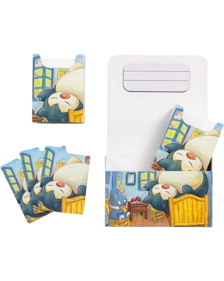Double Deck Box - Munchlax and Snorlax (Pokemon Center x Van Gogh Museum)
