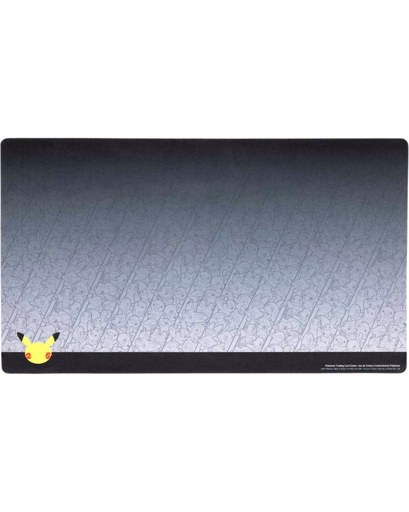 Celebrations: 25th Anniversary - Playmat (Black and Gray)