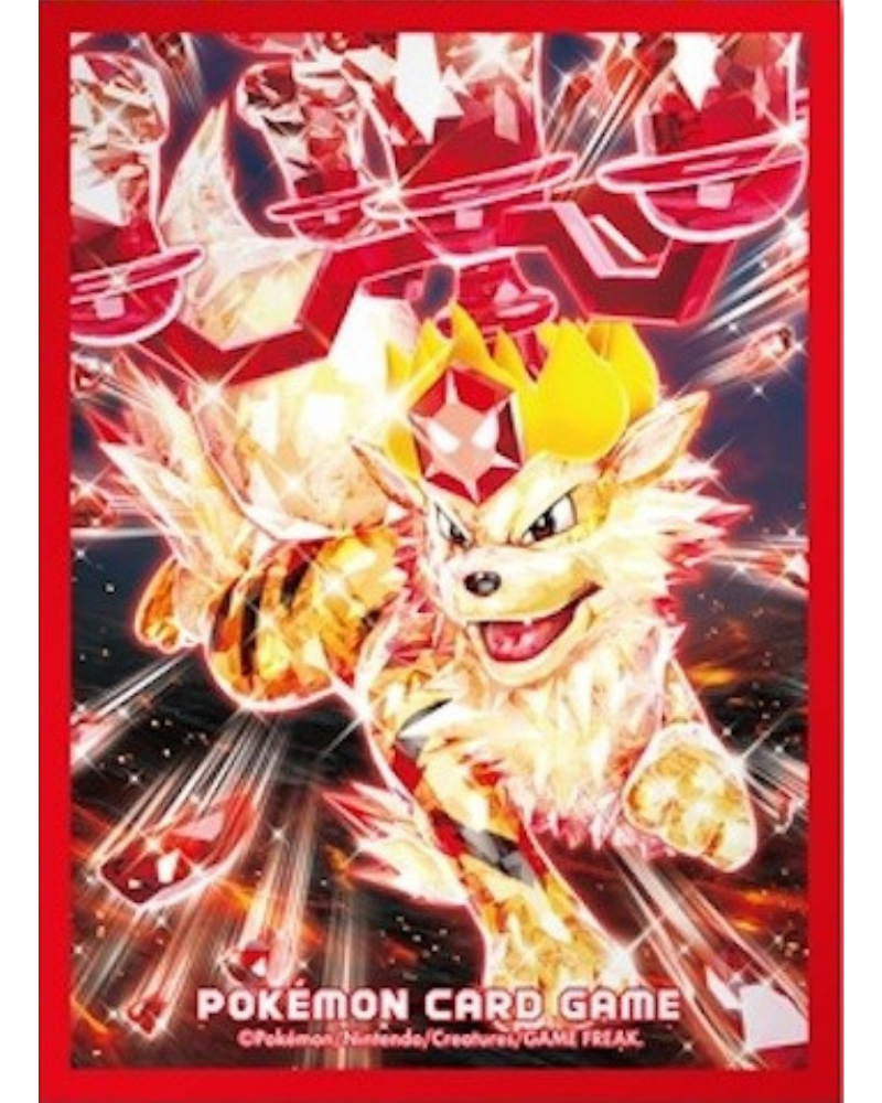 Card Sleeves - Terastal Arcanine (64-Pack)