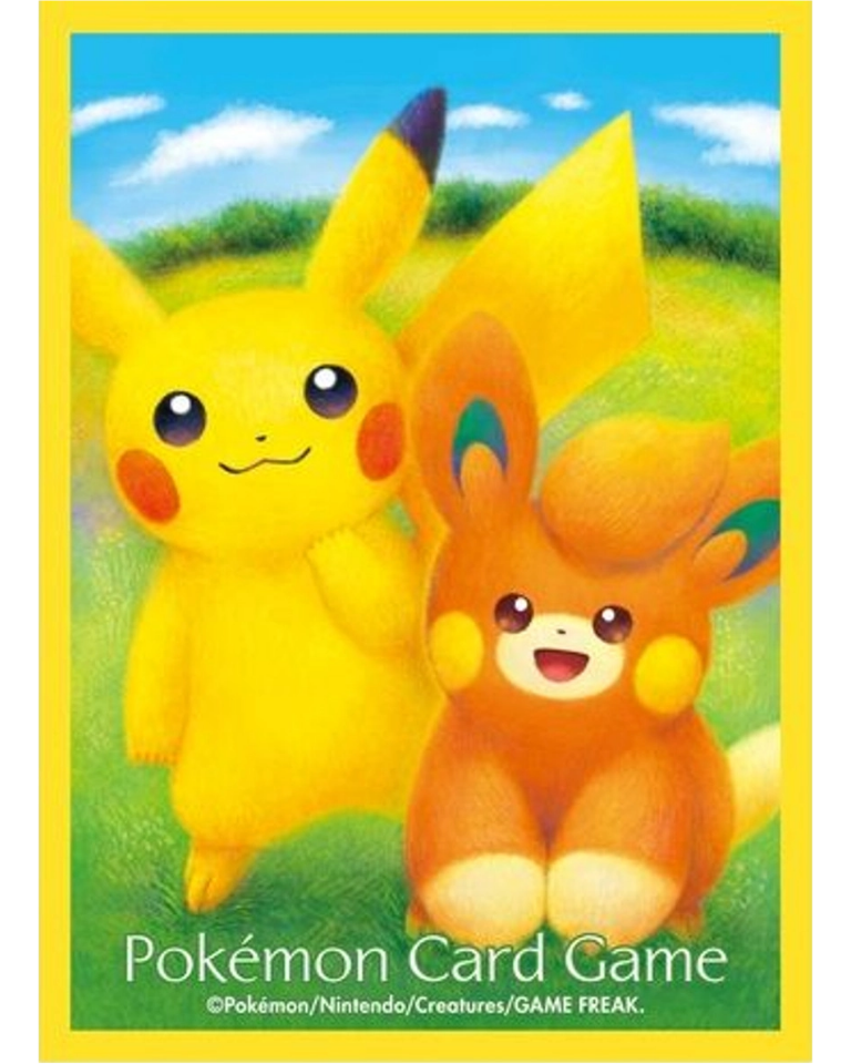 Card Sleeves - Pikachu & Pawmi (64-Pack)
