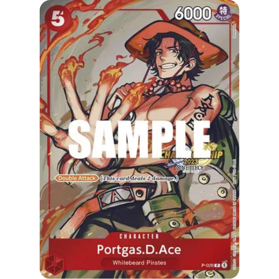 Portgas.D.Ace (CS 2023 Event Pack) (P-028) - One Piece Promotion Cards Foil