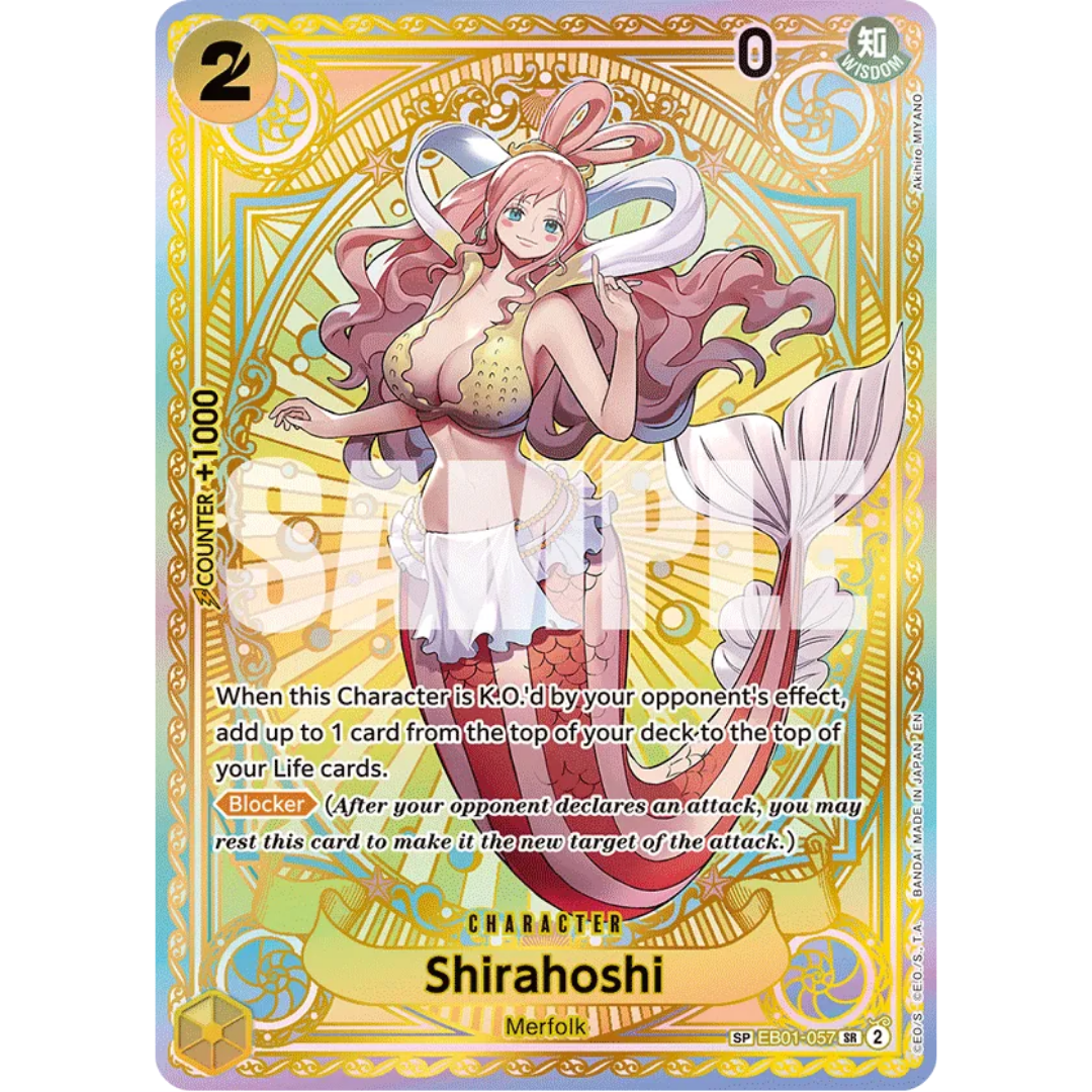 Shirahoshi (SP) (EB01-057) - A Fist of Divine Speed Foil