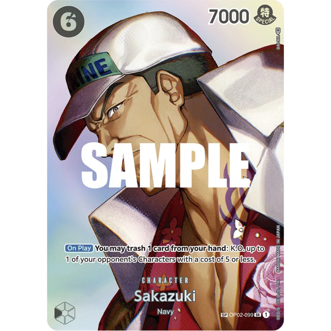 Sakazuki (SP) (OP02-099) - Kingdoms of Intrigue Foil