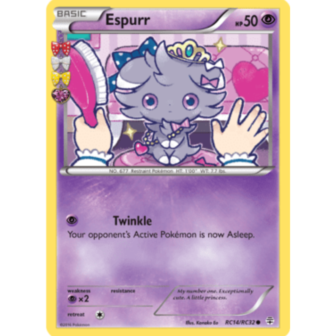 Espurr RC14/RC32  Generations Radiant Collection - Common