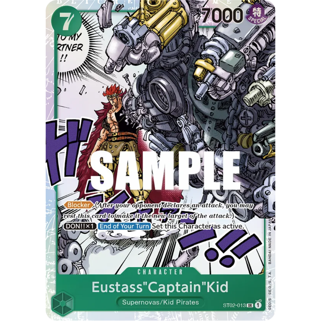 Eustass"Captain"Kid (013) (ST02-013) - Starter Deck 2: Worst Generation Foil