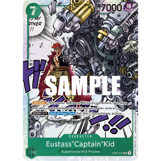 Eustass"Captain"Kid (013) (ST02-013) - Starter Deck 2: Worst Generation Foil