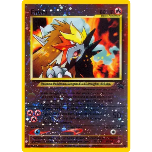 Entei 034/53  - Reverse Holofoil WoTC Promo - Promo