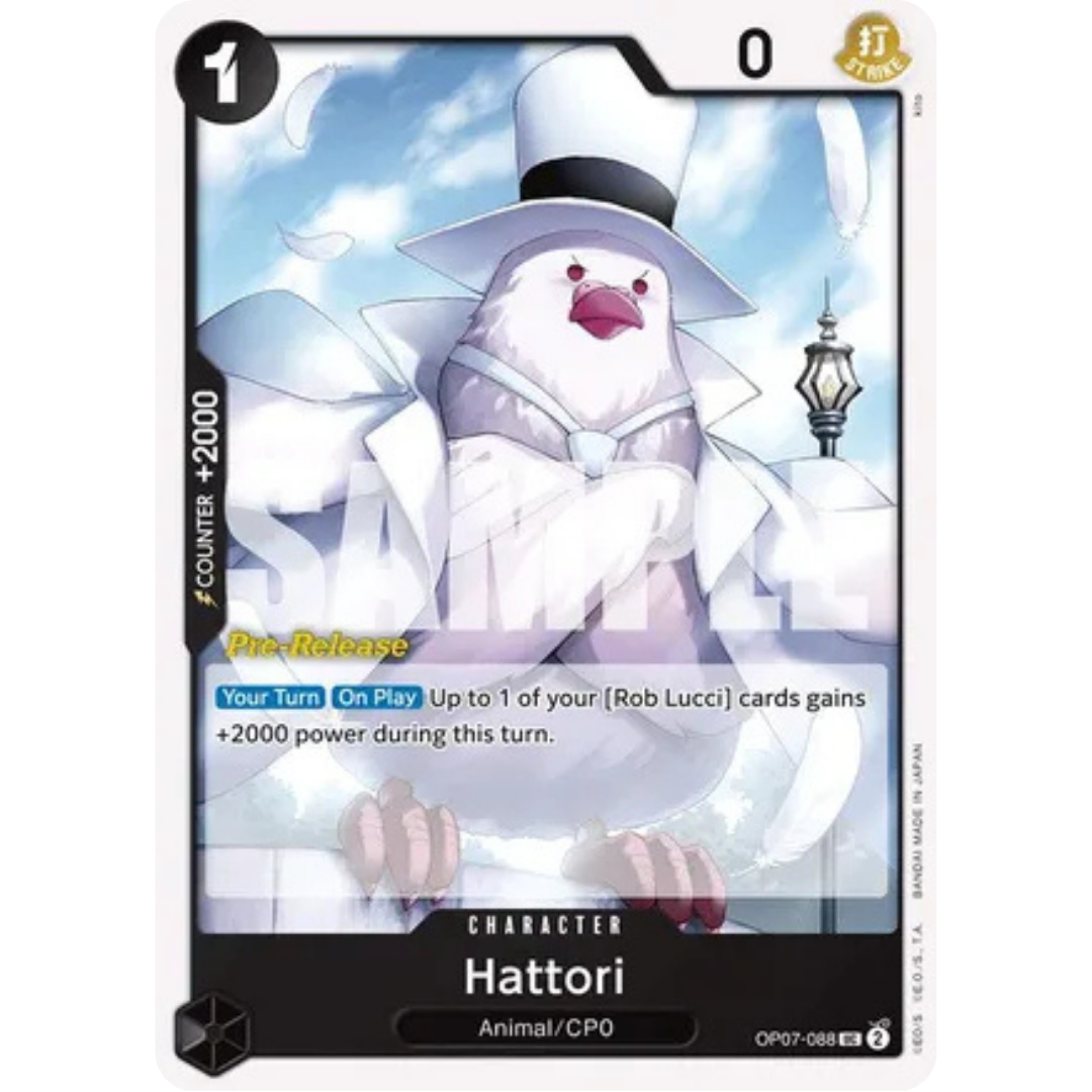 Hattori (OP07-088) - 500 Years in the Future Pre-Release Cards