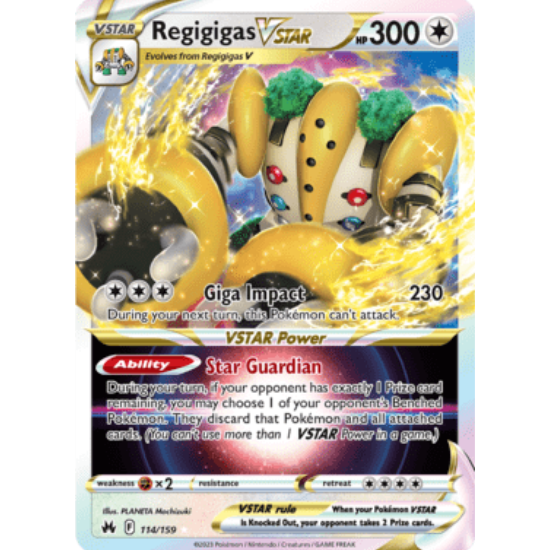 Regigigas VSTAR (114/159) [Sword & Shield: Crown Zenith]
