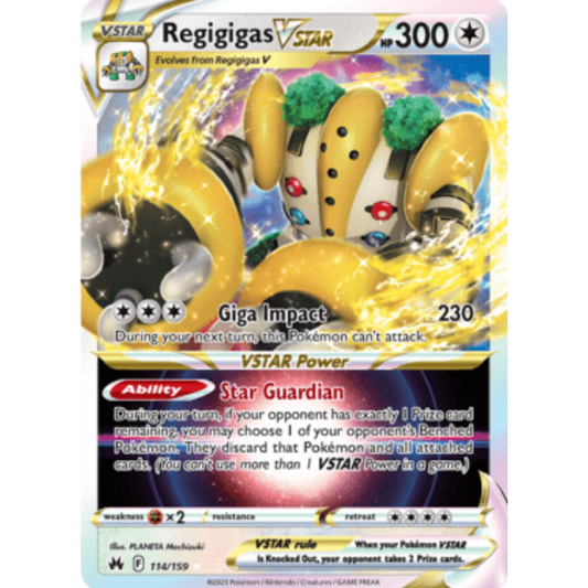 Regigigas VSTAR (114/159) [Sword & Shield: Crown Zenith]
