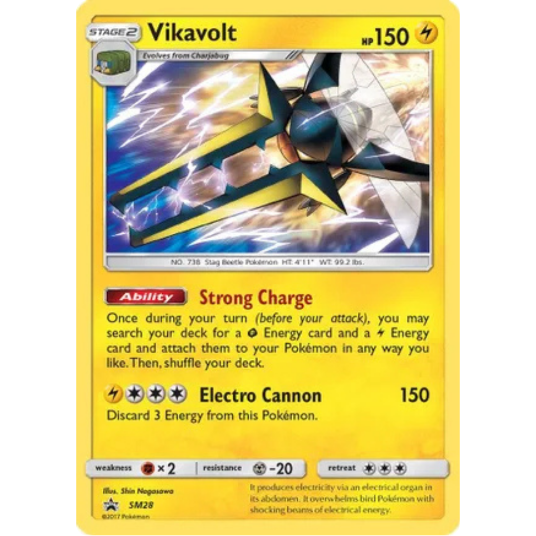 Vikavolt SM28  - Holofoil SM Promos - Promo
