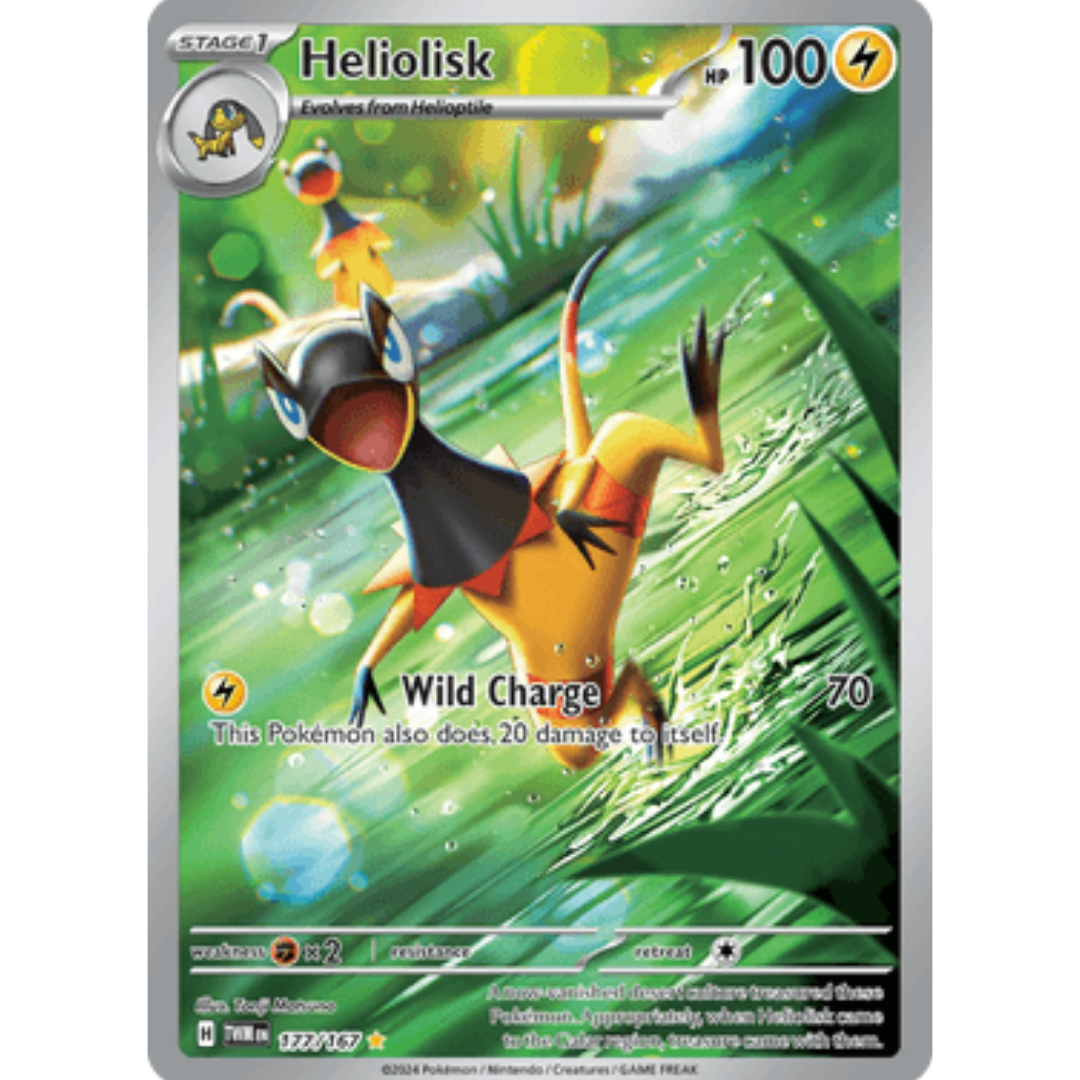 Heliolisk 177/167  - Holofoil SV06 Twilight Masquerade - Illustration Rare