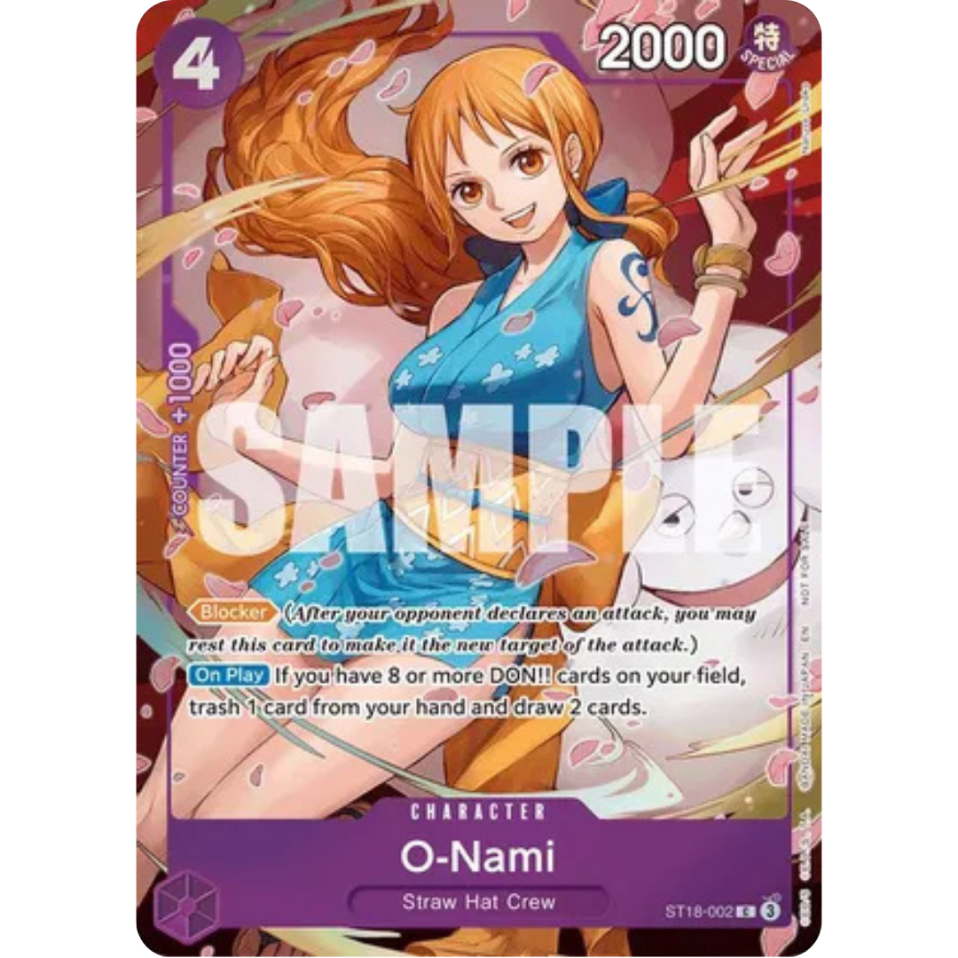 O-Nami - ST18-002 (ST18-002) - Extra Booster: One Piece Heroines Edition Foil