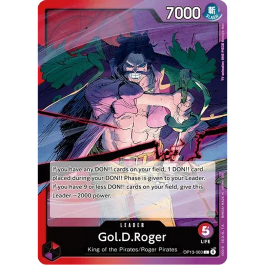 Gol.D.Roger (003) (OP13-003) - Carrying On His Will