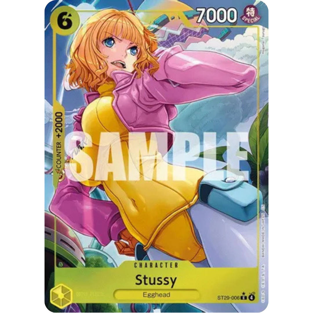 Stussy (Full Art) (ST29-006) - Starter Deck 29: Egghead Foil