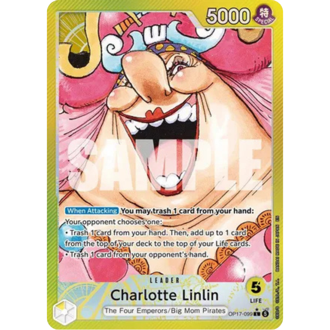 Charlotte Linlin (099) (Alternate Art) (OP17-099) - The World's Strongest Warriors Foil