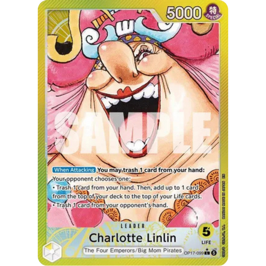Charlotte Linlin (099) (Alternate Art) (OP17-099) - The World's Strongest Warriors Foil
