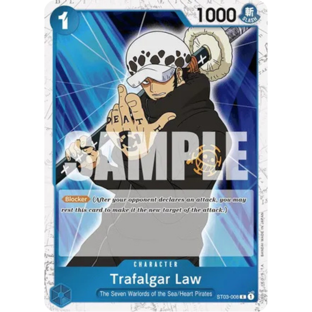 Trafalgar Law (ST03-008) (Jolly Roger Foil) (ST03-008) - Premium Booster -The Best- Foil