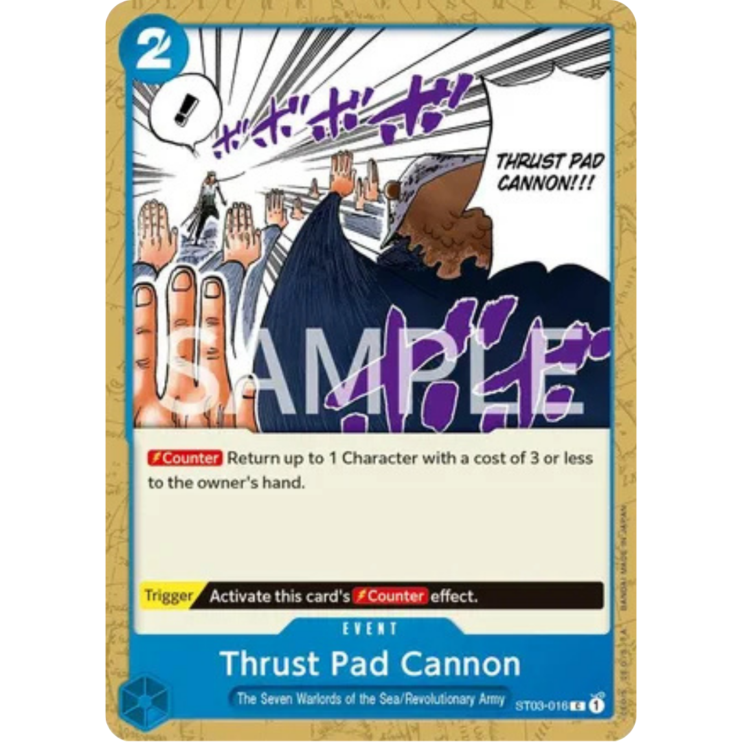 Thrust Pad Cannon (ST03-016) - Revision Pack Cards