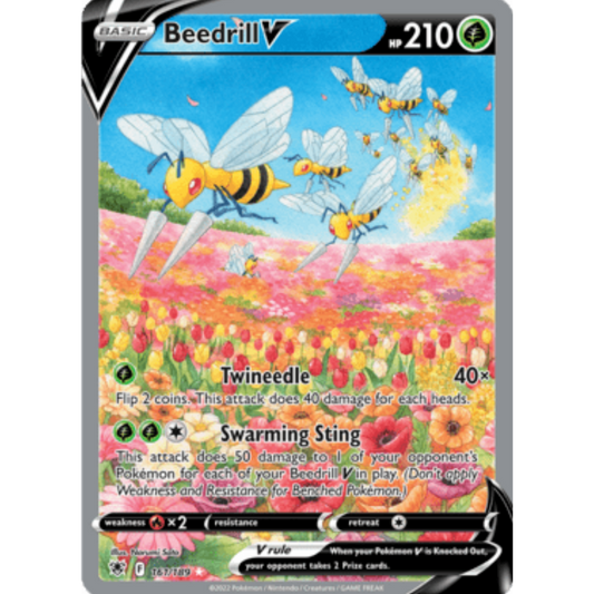 Beedrill V (161/189) [Sword & Shield: Astral Radiance]