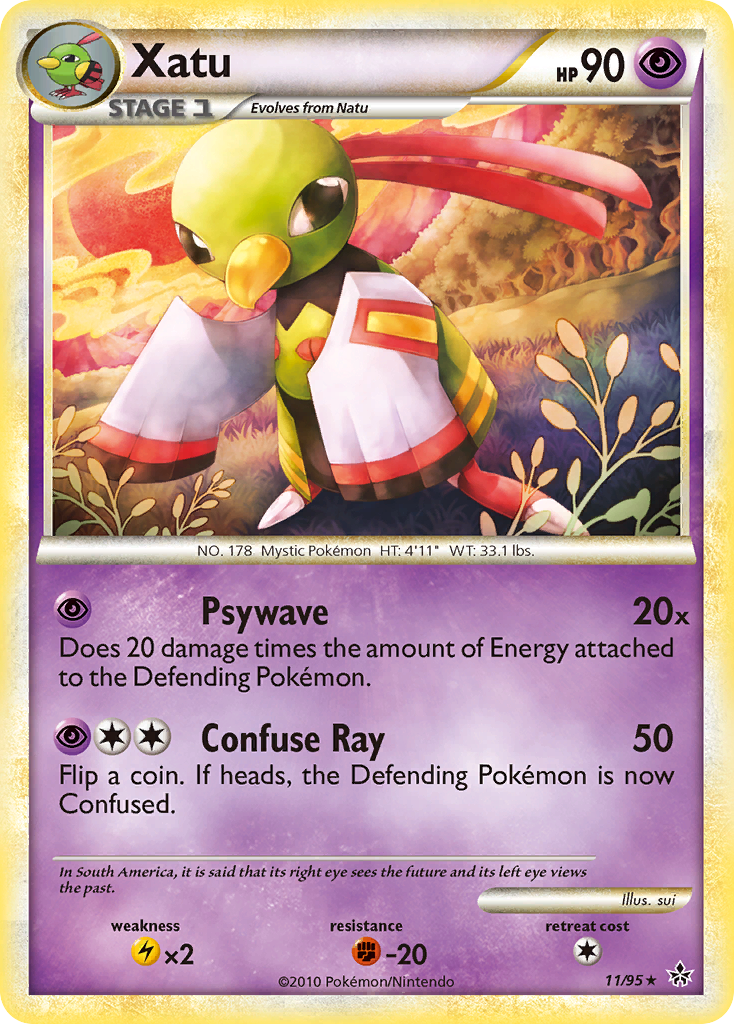Xatu  - Holofoil Unleashed - Holo Rare