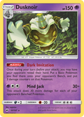 Dusknoir 053  - Holofoil SM  Burning Shadows - Holo Rare