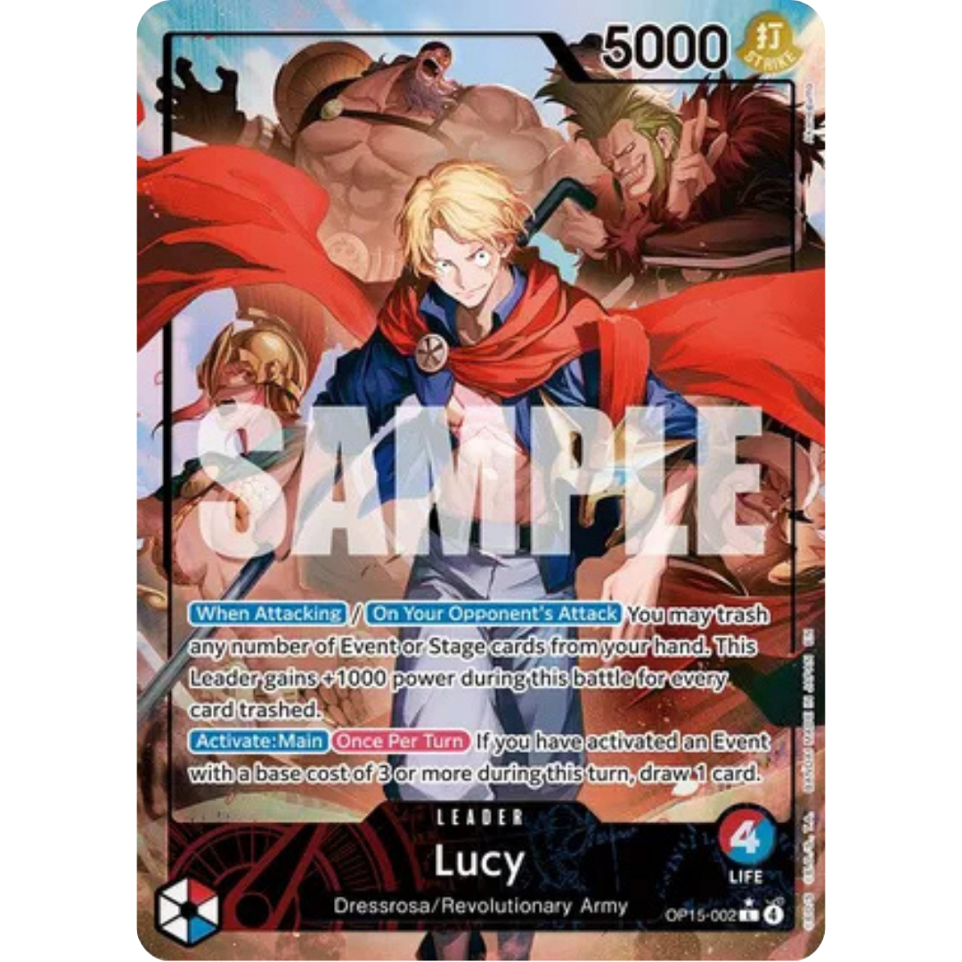 Lucy (Alternate Art) (OP15-002) - Adventure on Kami's Island Foil
