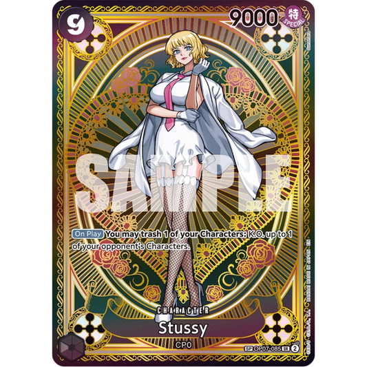 Stussy (SP) (OP07-085) - A Fist of Divine Speed Foil
