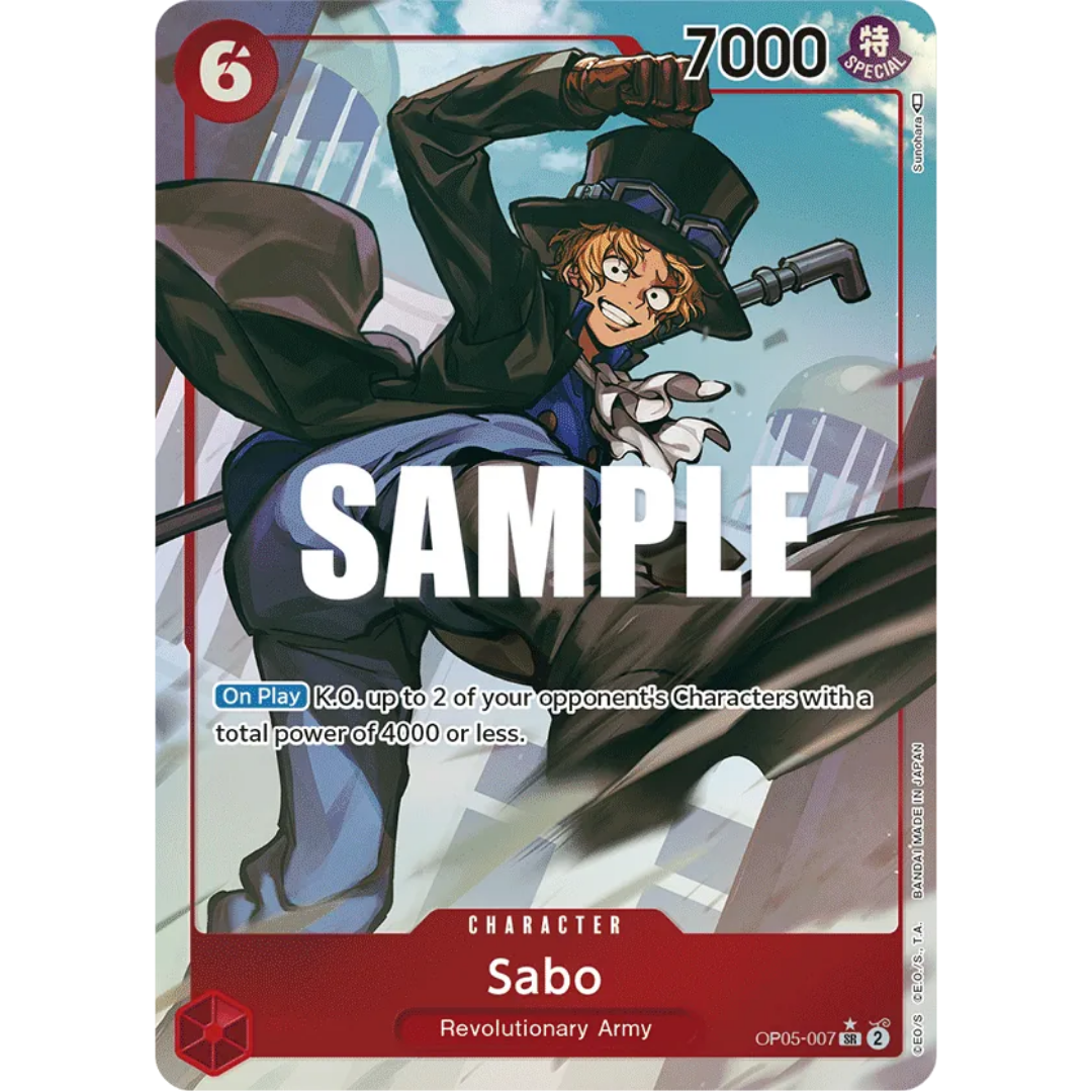 Sabo (007) (Alternate Art) (OP05-007) - Awakening of the New Era Foil