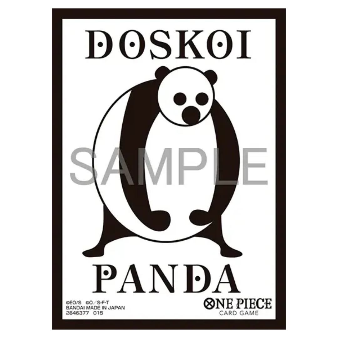 One Piece Card Game Base Shop Limited Card Sleeves (Black Boarder) - Brand Assortment Vol.1