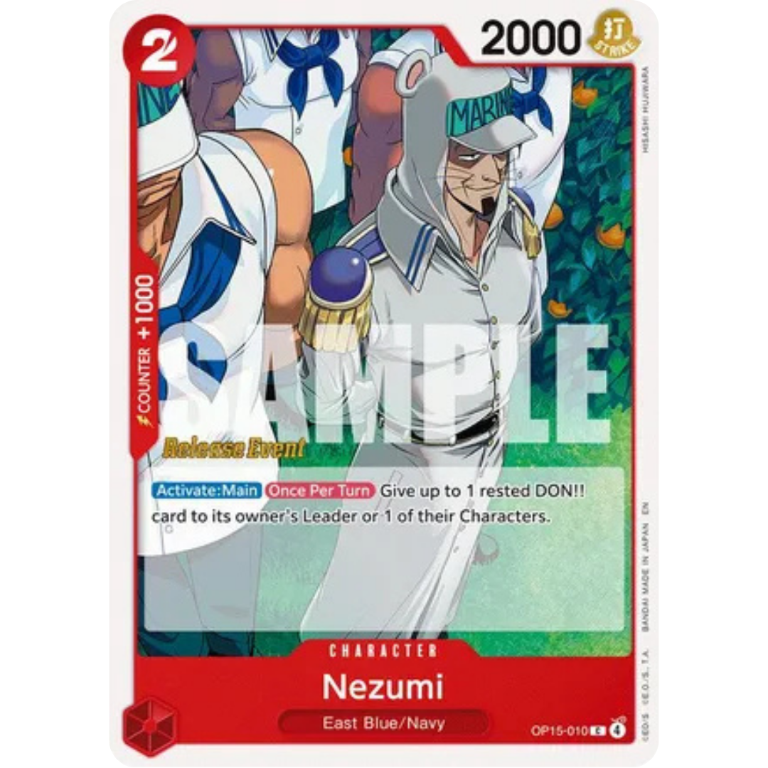 Nezumi (OP15-010) - Adventure on Kami's Island Release Event Cards