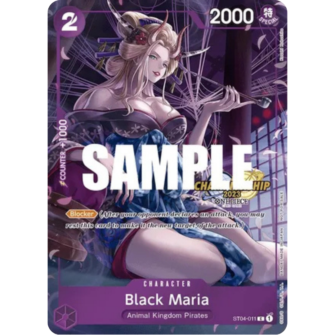 Black Maria (CS 2023 Celebration Pack) (ST04-011) - One Piece Promotion Cards Foil